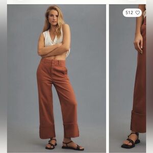 Anthropologie Pilcro Relaxed Cuffed Pants, NWT, 30